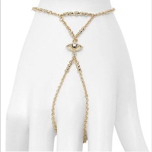 Kendra Scott Clair Hand Chain - Gold